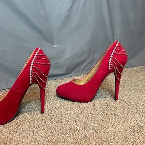 Red Bertinni heels